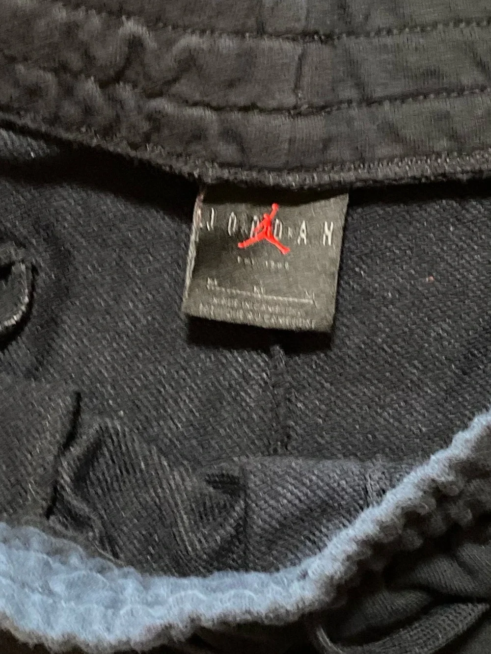 Men’s JORDAN Black Sweatpants Joggers M